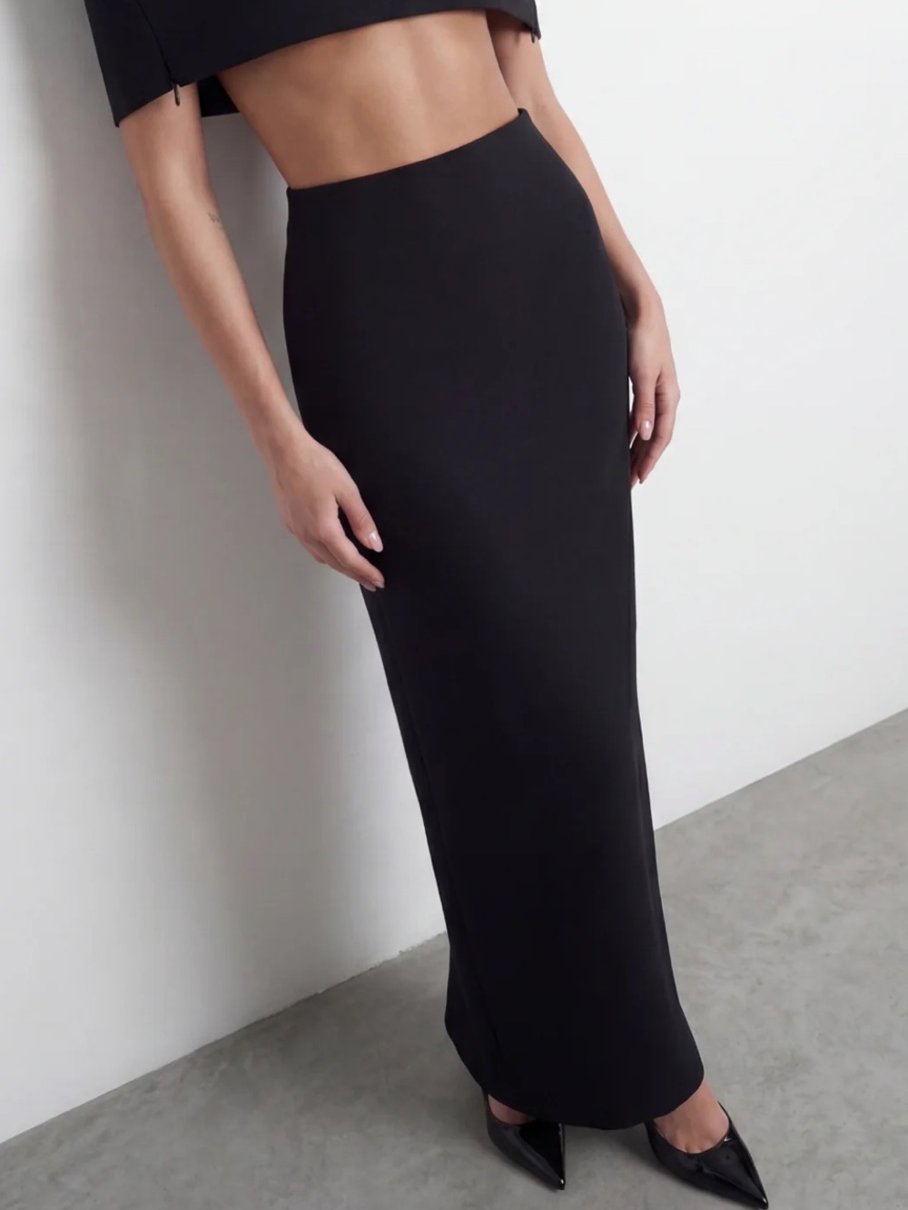 The Structured Maxi Skirt